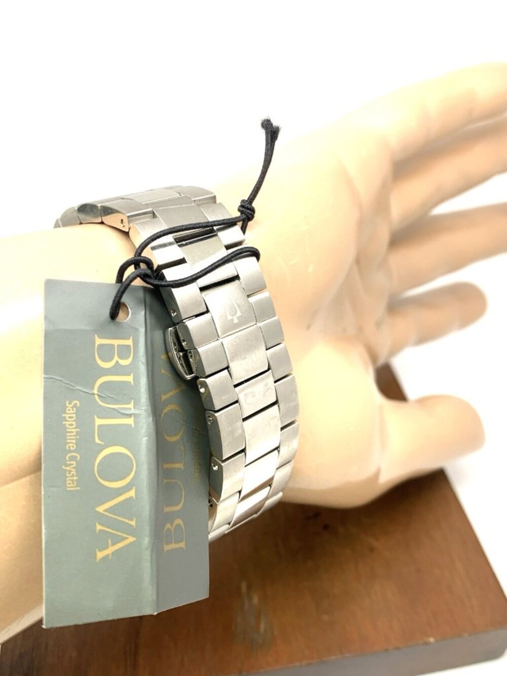 Bulova Men's Watch 96B429 Surveyor Automatic Green Dial Stainless Steel 39mm - Picture 10 of 14
